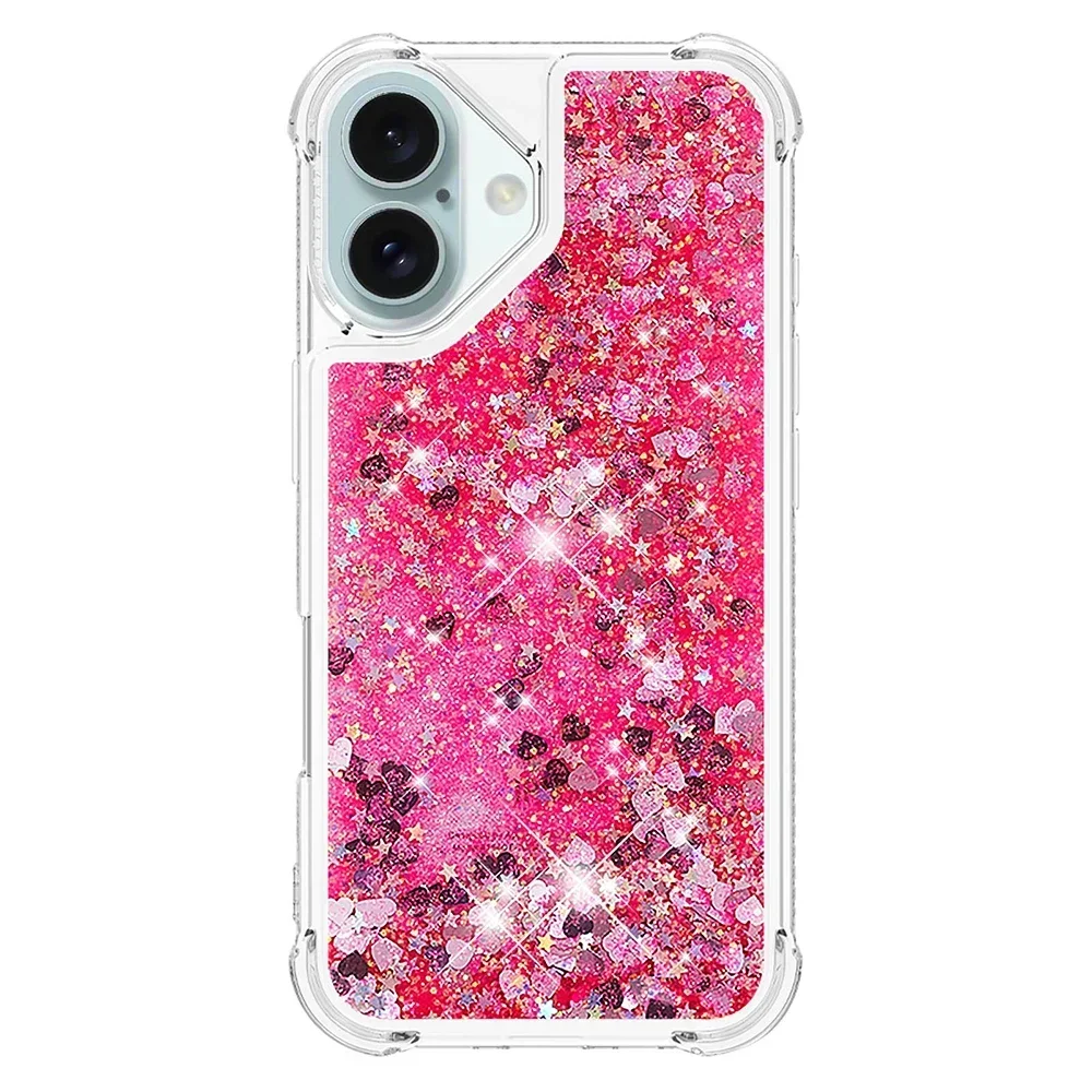 Bling Moving Liquid Glitter TPU Protective Waterfall Phone Case