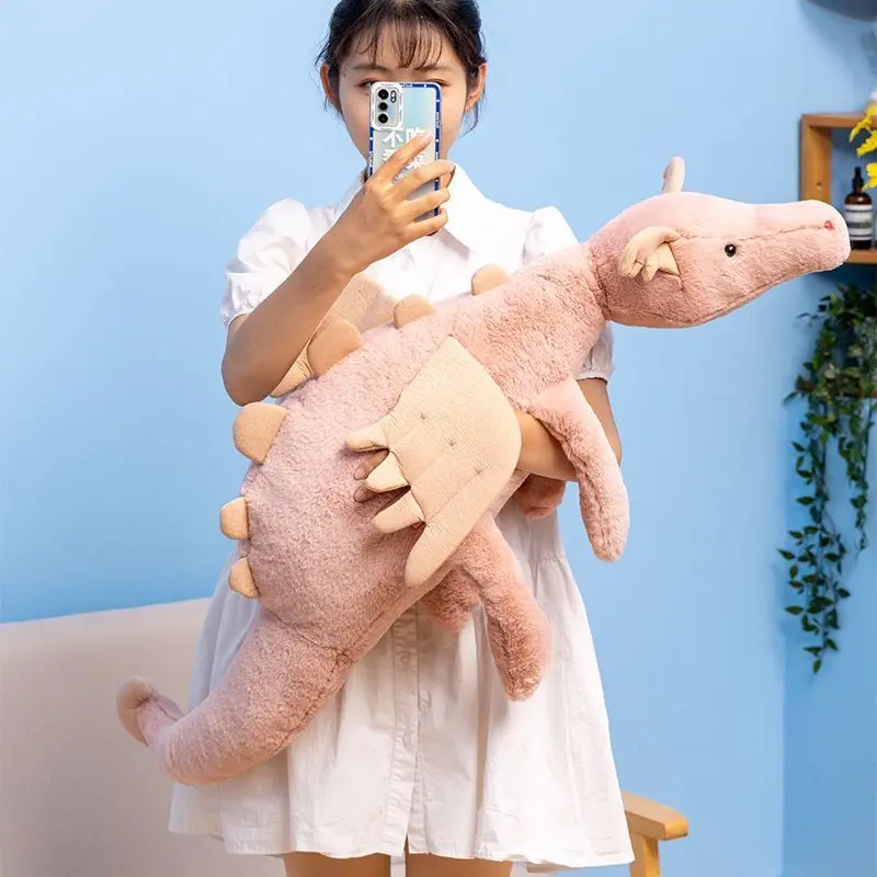 ファジー Peluche 横たわっているドラゴンぬいぐるみビッグ