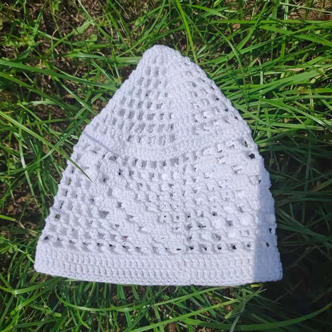 Muslim Caps For Men Freeshipping Skull Hat Prayer Knitted Mesh Kufi Kippah Islamic Saudi Arabia Jewish Summer