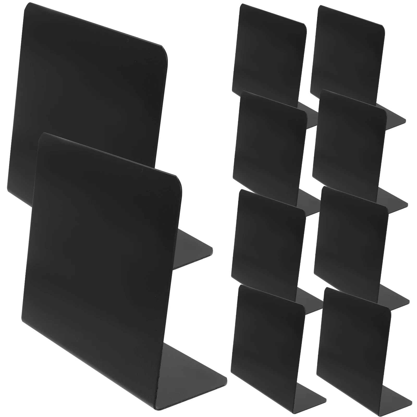 10Pcs Cake Price Tag Chalk Board Erasable Blackboard Mini Signs For Food Slate Standing Card Magnetic Coffee Shop Blackboard wooden blackboard wooden chalkboard