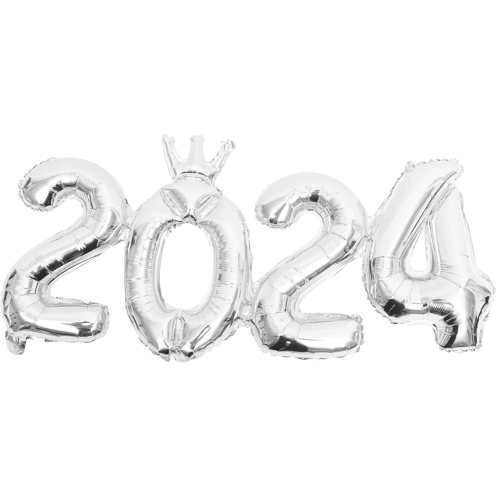 

2024 Balloons Number Foil Balloons New Year Eve Party Decorative Balloons Anniversary Party Graduation Home Office