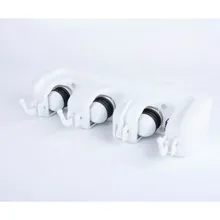  Plastic Mop Rack Household Supplies Clip Kitchen Bathroom Mop Organizer Rack Hook Magic Bracket Bathroom Cleaning Tools Stand 