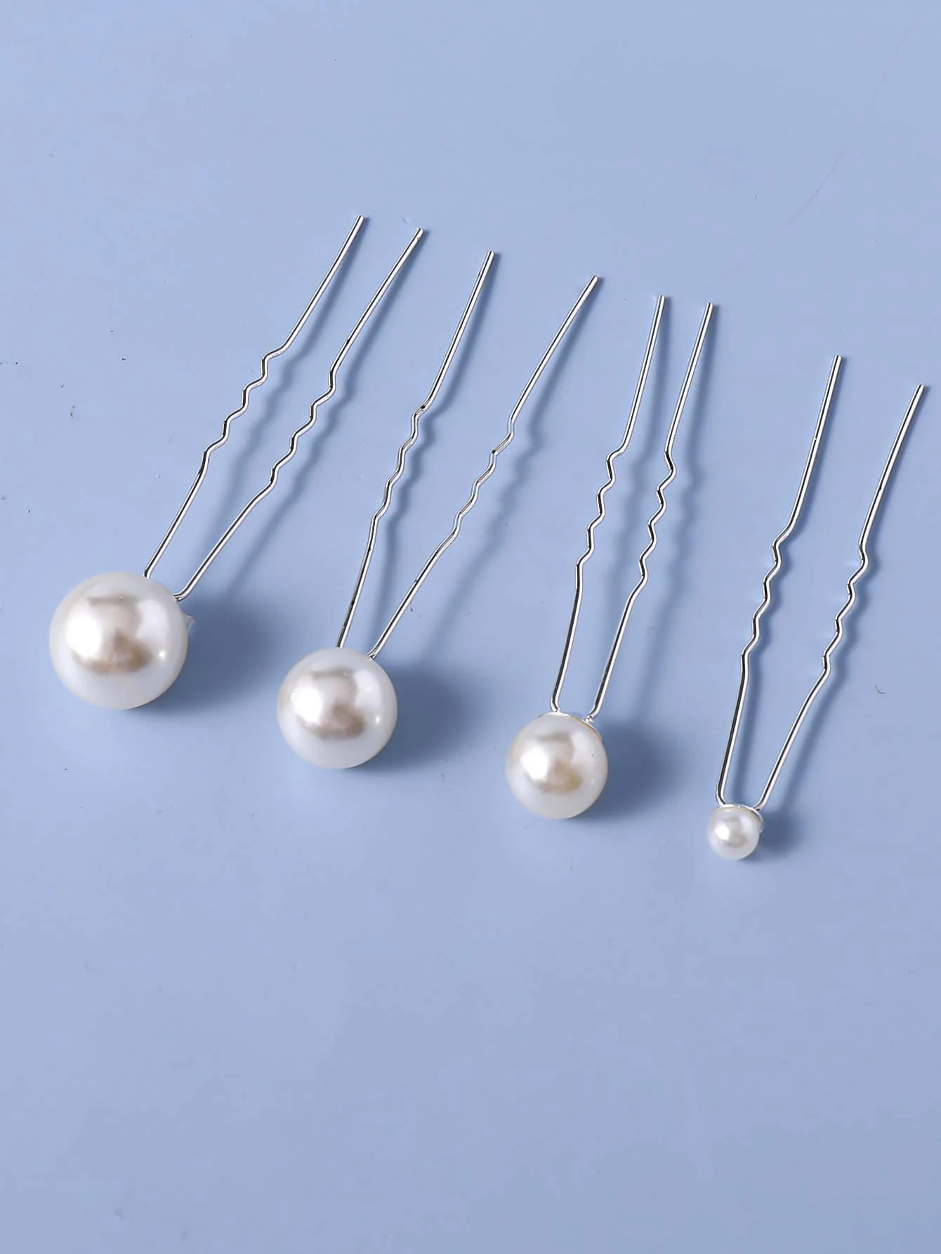 Hair Accessories 18Pcs Wedding Faux Pearl Hair Pins Bridal Hair Pearls U-Shaped Bobby Pins Golden Hairpins