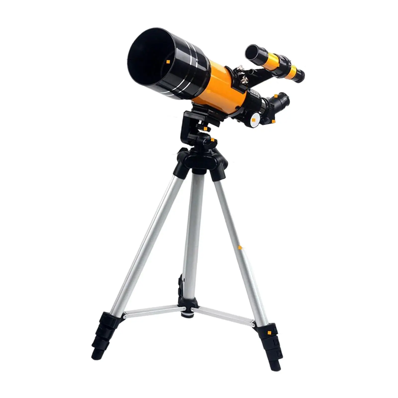 

Travel Telescope 70mm apertures High Transmission Coatings Image Optics 150x Refractor Telescope for Kids Adults Beginners