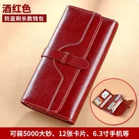 2023 Women Wallets Fashion Long Leather Female Handy Clutch Purse Lady Cell Phone Card Holders Money Bag for Girls 1
