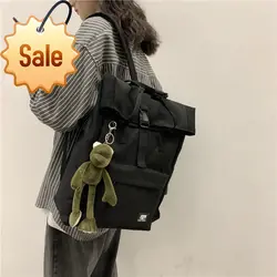 Sac à dos en toile pour ordinateur portable 16 pouces pour femmes, sac à dos de grande capacité pour étudiantes 