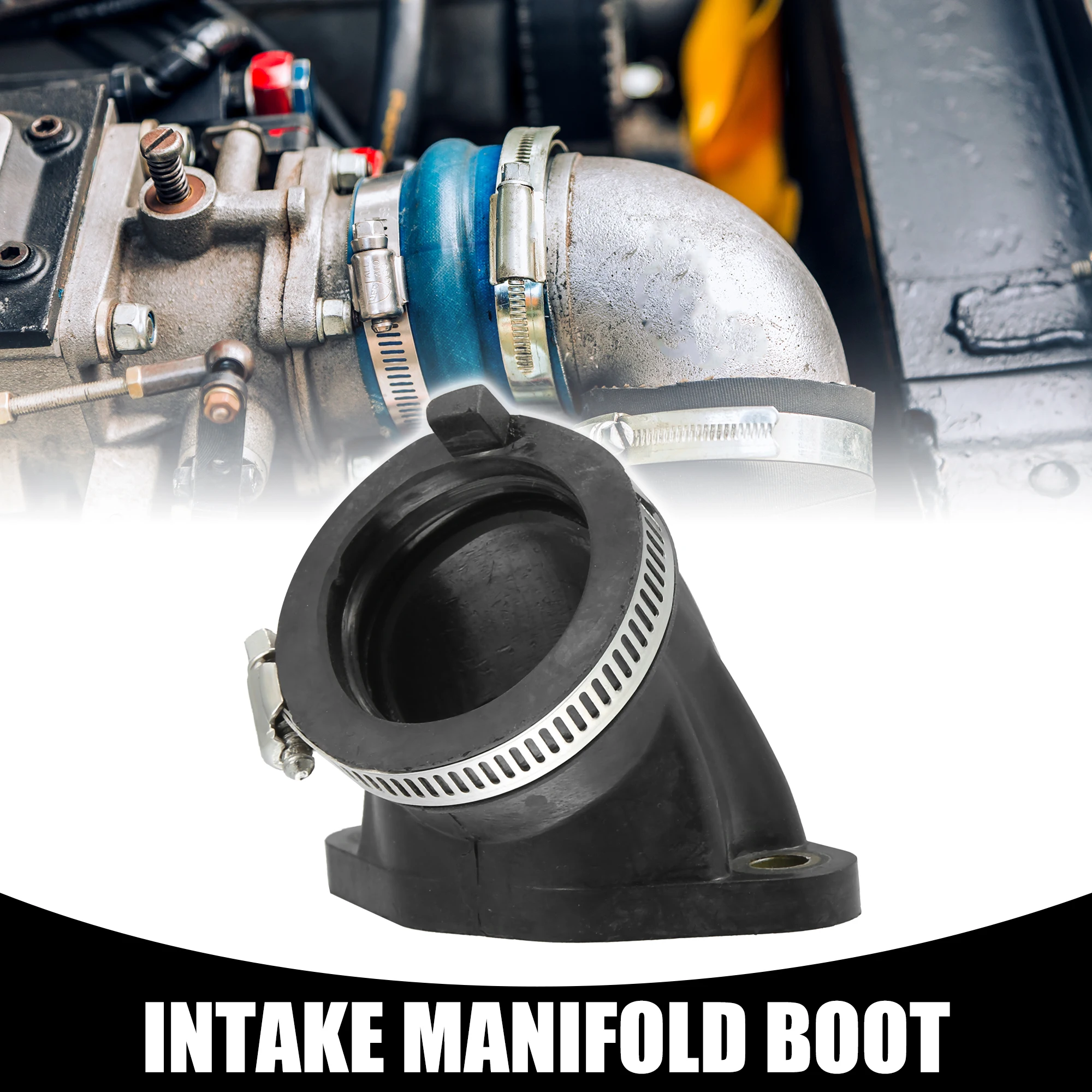 Boot Collettore Di Aspirazione Carburatore Motoforti Per Polaris Atp 500 2004-2005 Per Polaris Scrambler 500 1998-2012 Per Polaris Worker