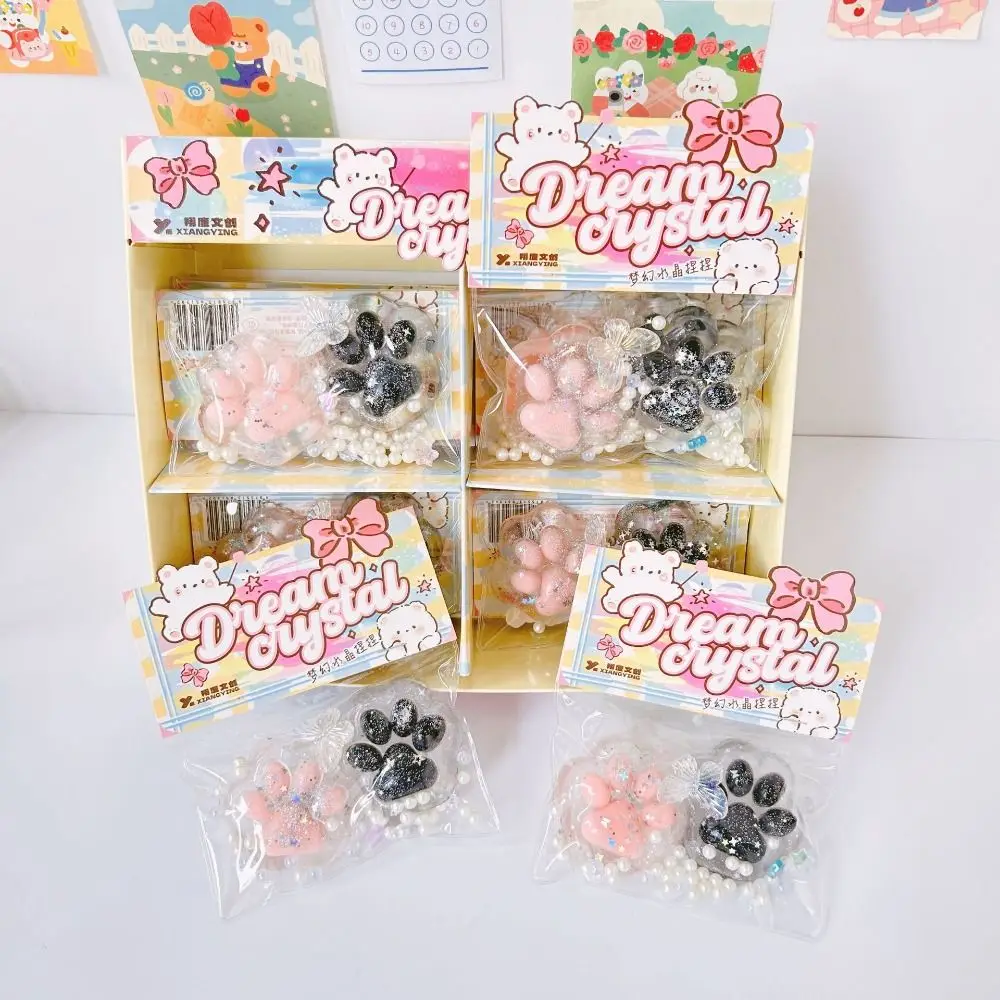 2 Zampe Di Gatto Squishy Giganti - Antistress Morbido E Paffuto, Giocattolo Fidget Kawaii Per Alleviare Ansia E Stress - Regalo Perfetto Per Bambini E Adulti (Rosa + Verde)