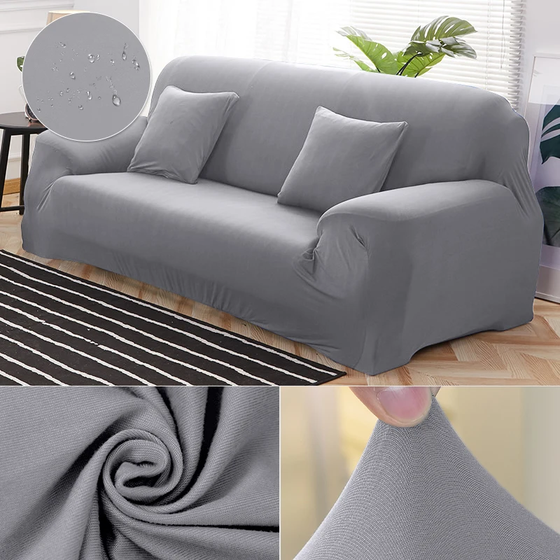 Waterproof Sofa Cover 1/2/3/4 Seater Couch Cover High Stretch Slipcover Furniture Protector For Living Room sofa cover furniture cover