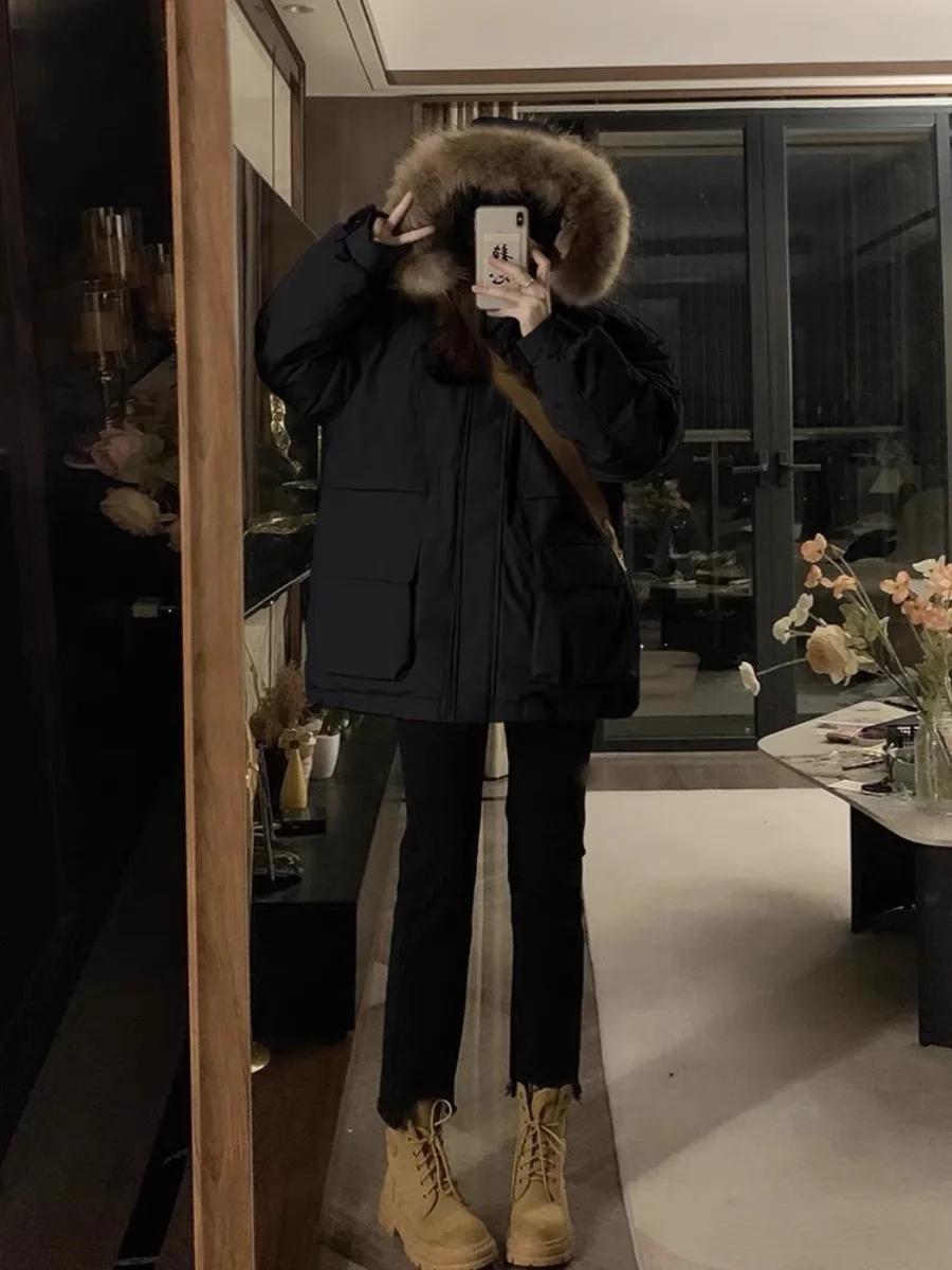 Рисунок 5 - Новинка 2023, зимняя куртка с капюшоном и мехом