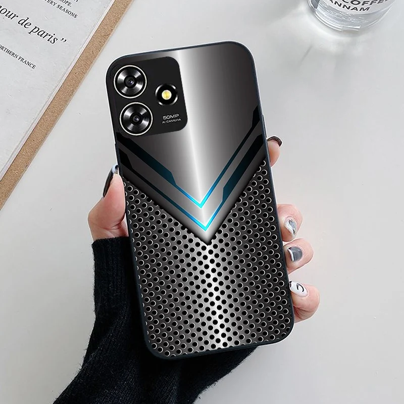 Floral Painted Silicone Case – Stylish TPU Cover