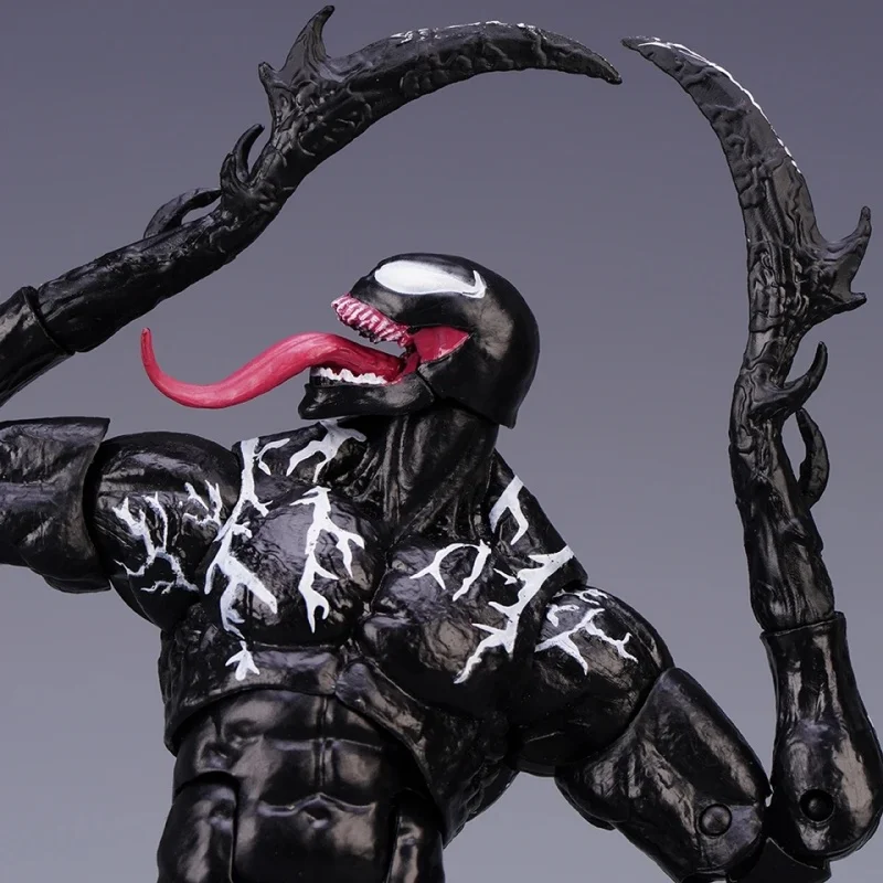 Bandai figura de acción de Marvel S.H.Figuarts Shf Venom 2, juguete coleccionable, regalo