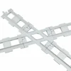 Big Size Train Car Tracks Bricks Transport Accessories Straight Curved Uphill Switch Rail Building Blocks Compatible Duploes 5