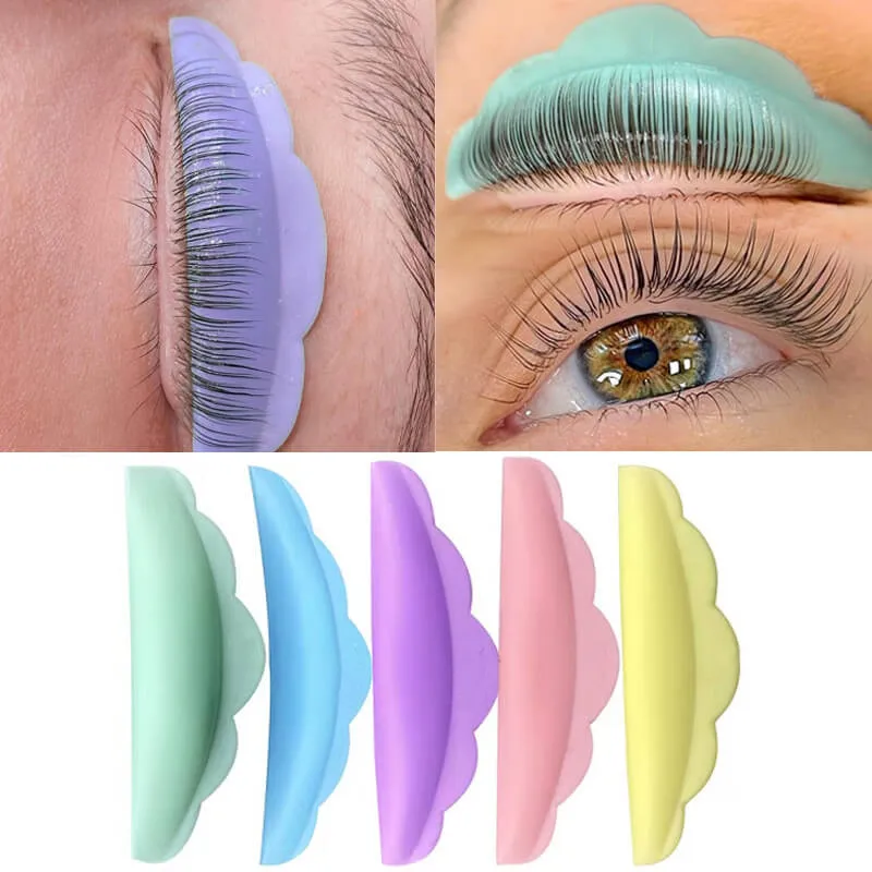 5 Paris Lash Lift Stange Silikon Pad Rosa Gelb Wimpern Dauerwelle Pads  Shields Lash Laminiation Curler Zubehör Werkzeug Lashlift - AliExpress