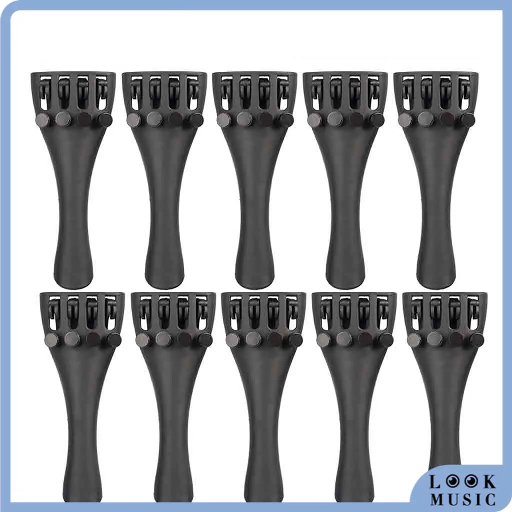 Look Assortito 4/4 Dimensioni Cordiere Per Violino Acustico Ed Elettrico Pezzo Di Coda Sintonizzatori Fini In Fibra Di Carbonio Violino Accessori Per 