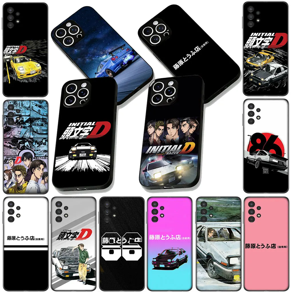 Flexible Phone Cover Case with Initial D Tofu Shop AE86 Design