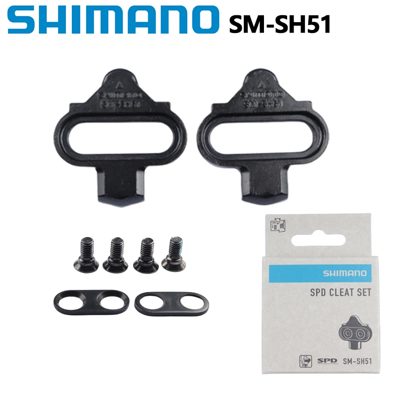 Adattatori Tacchetti SPD Per Scarpe Bici – Compatibili Shimano MTB – 3 Fori A 2 Fori – Coppia
