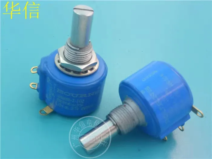

OPHDAM Stock Bourns 3520s-1-1021k 5-turn multi-coil wound potentiometer