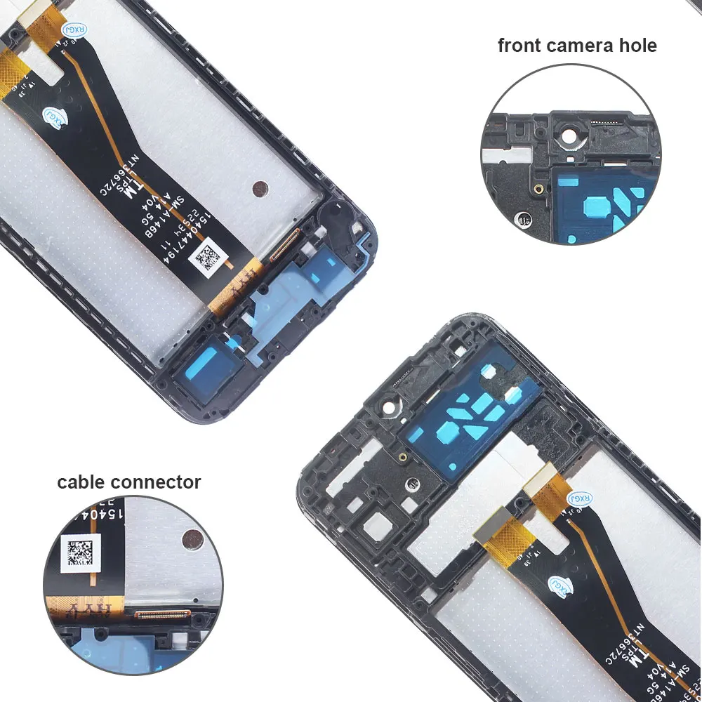 High-Quality LCD Display Touch Screen Digitizer Assembly Replacement for Samsung Galaxy A14 4G
