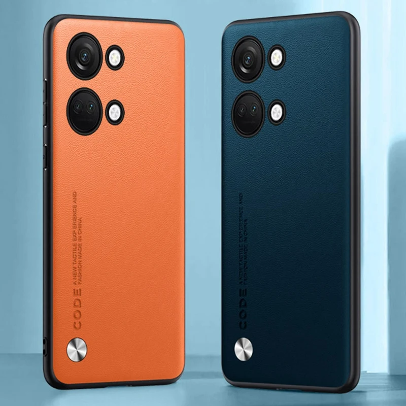OnePlus Nord 3 5G용 고급 PU 가죽 케이스, OnePlus Ace 2V One Plus Nord3용 실리콘 전체 보호 폰 케이스