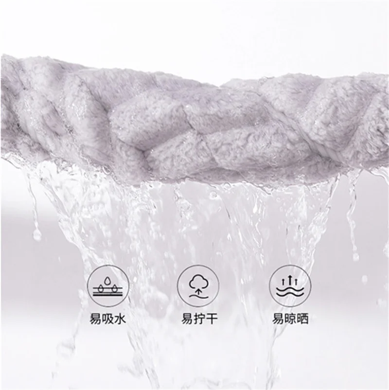 Bath towel Towel size increased and thickened suitable for women to wear and wrap absorbent adult coral fleece face towel