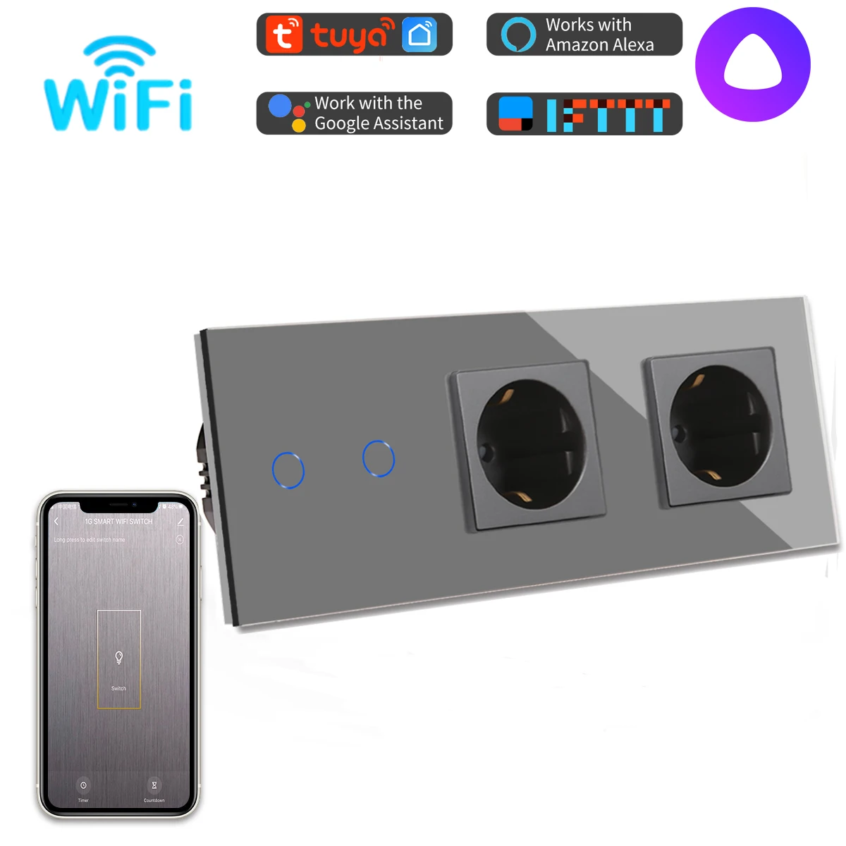 WiFi 2G 2socket Gr