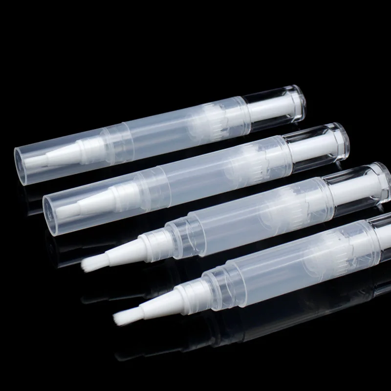 

10pcs 5ml Grey Nail Liquid Spin Pen Tube Perfume Teeth Whitening Tube Liquid Foundation Refill Nail polish bottling