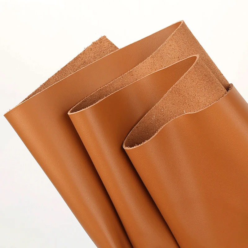 카키색 1mm 암소 피부  가죽 Leathercraft 소파 부드러운 가방 자동차 좌석 수리 헤드 레이어 미세 곡물 쇠가죽 채찍으로 치다 가죽 패브릭