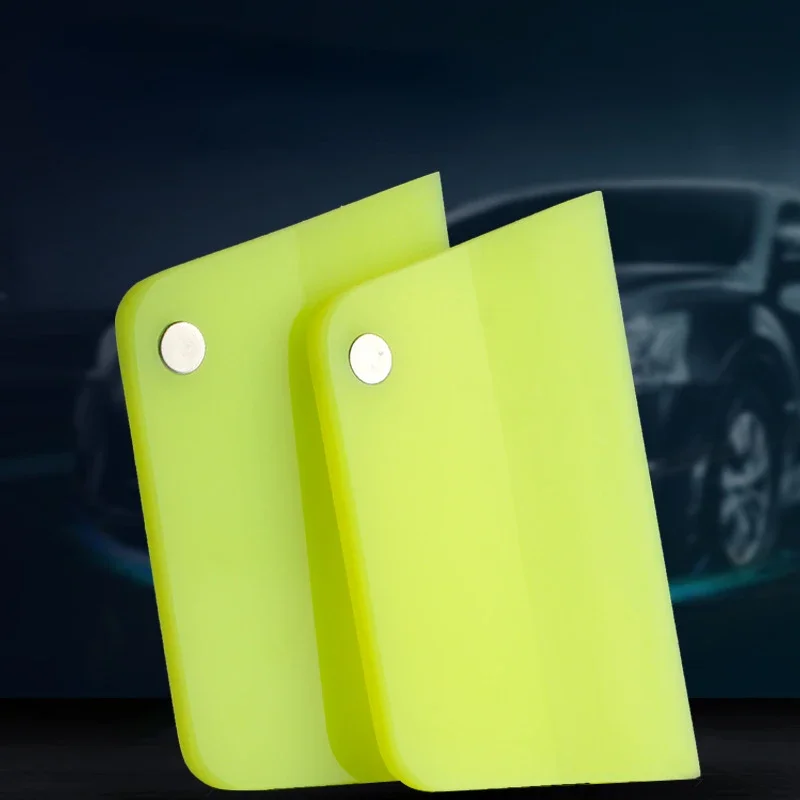 Car PPF Squeegee Anti-scratch Magnet Squeegee TPU Coating Soft Scraper Film Vinyl Spatula Tools Glass Cleaning Water Wiper vinyl squeegee window tinting squeegee automotive film tools
