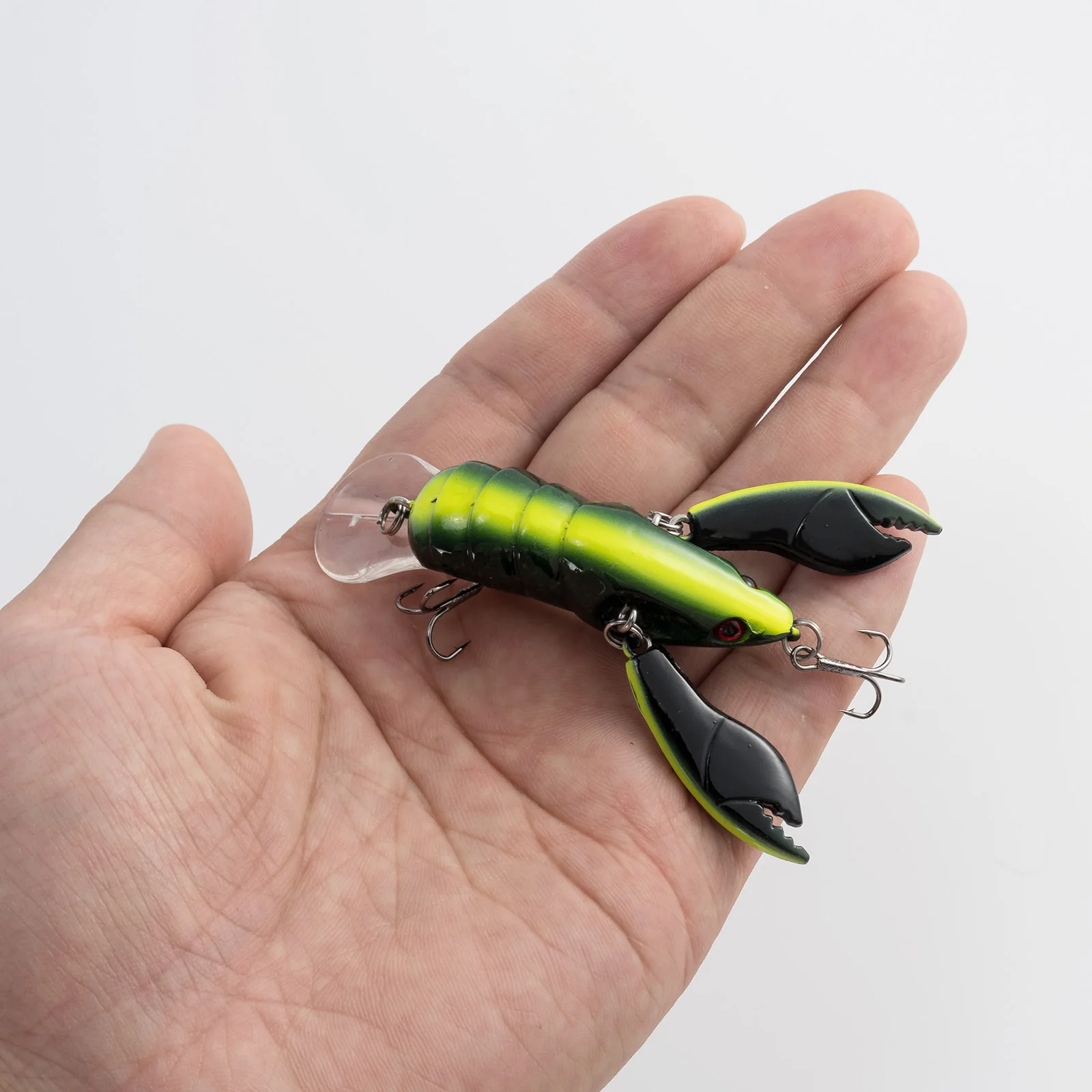 Ods Crawfish Fishing Lure - Hard Bait With Lip & Treble Hooks For Bass, Trout, Walleye