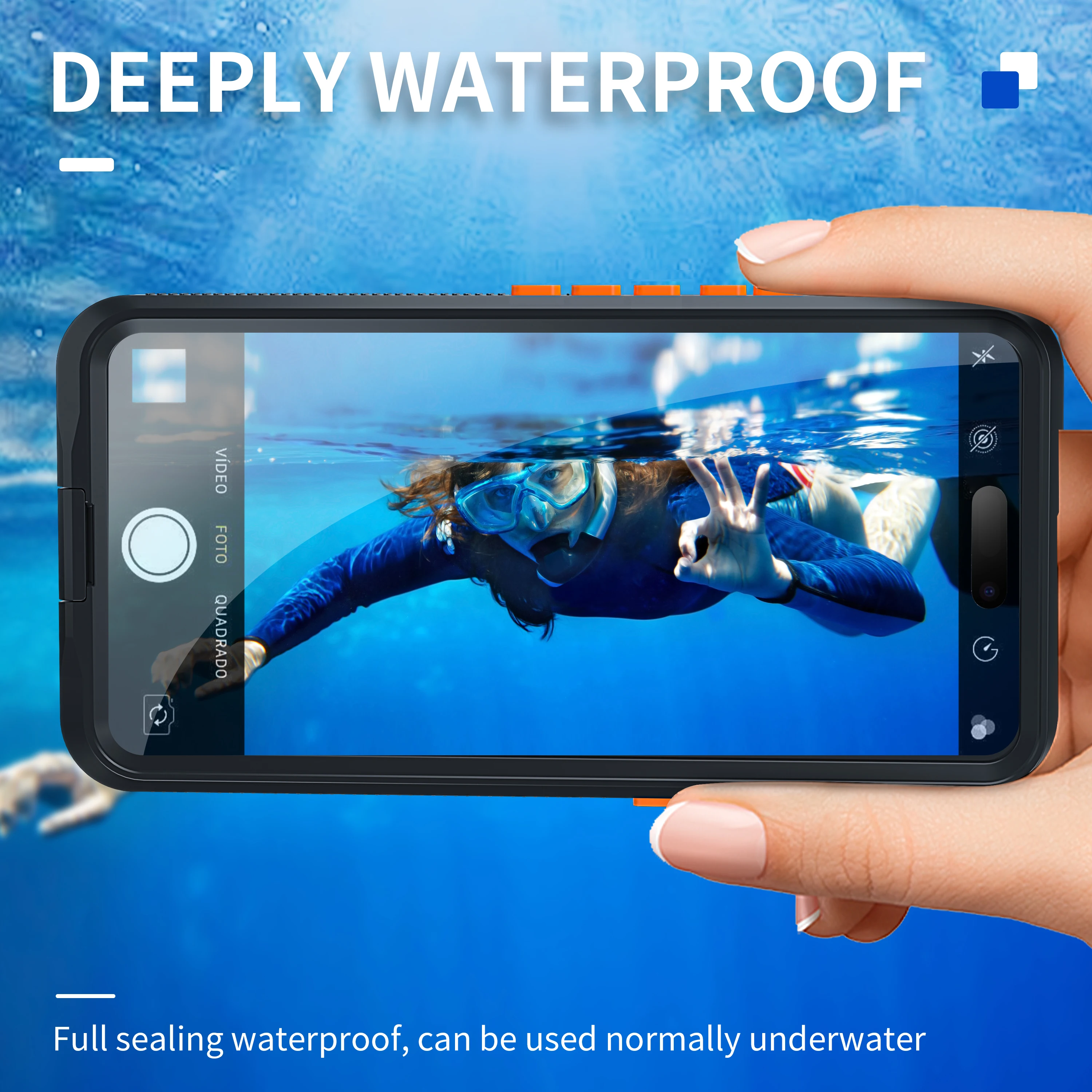 Shellbox - Outdoor Waterproof Phone Case for Underwater Photography
