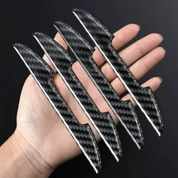 Transparent Anti - Collision Car Door and Mirror Protection Set (Carbon)