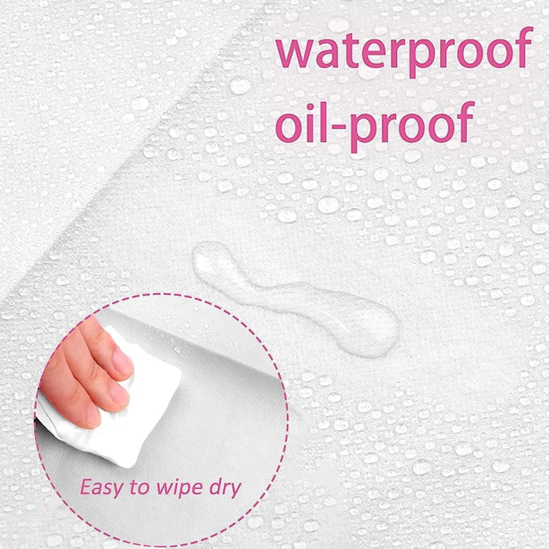 100pcs Disposable White Sheets Salon Massage Table Cover Breathable Non-woven Spa Tattoo Supply Travel Hotel Anti-dirty Bedsheet 4