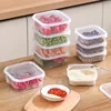 Refrigerator Frozen Storage Box Fresh Keeping Sealed Without Odor Foods Grade Preservation Special Storage Box Household Kitchen 5