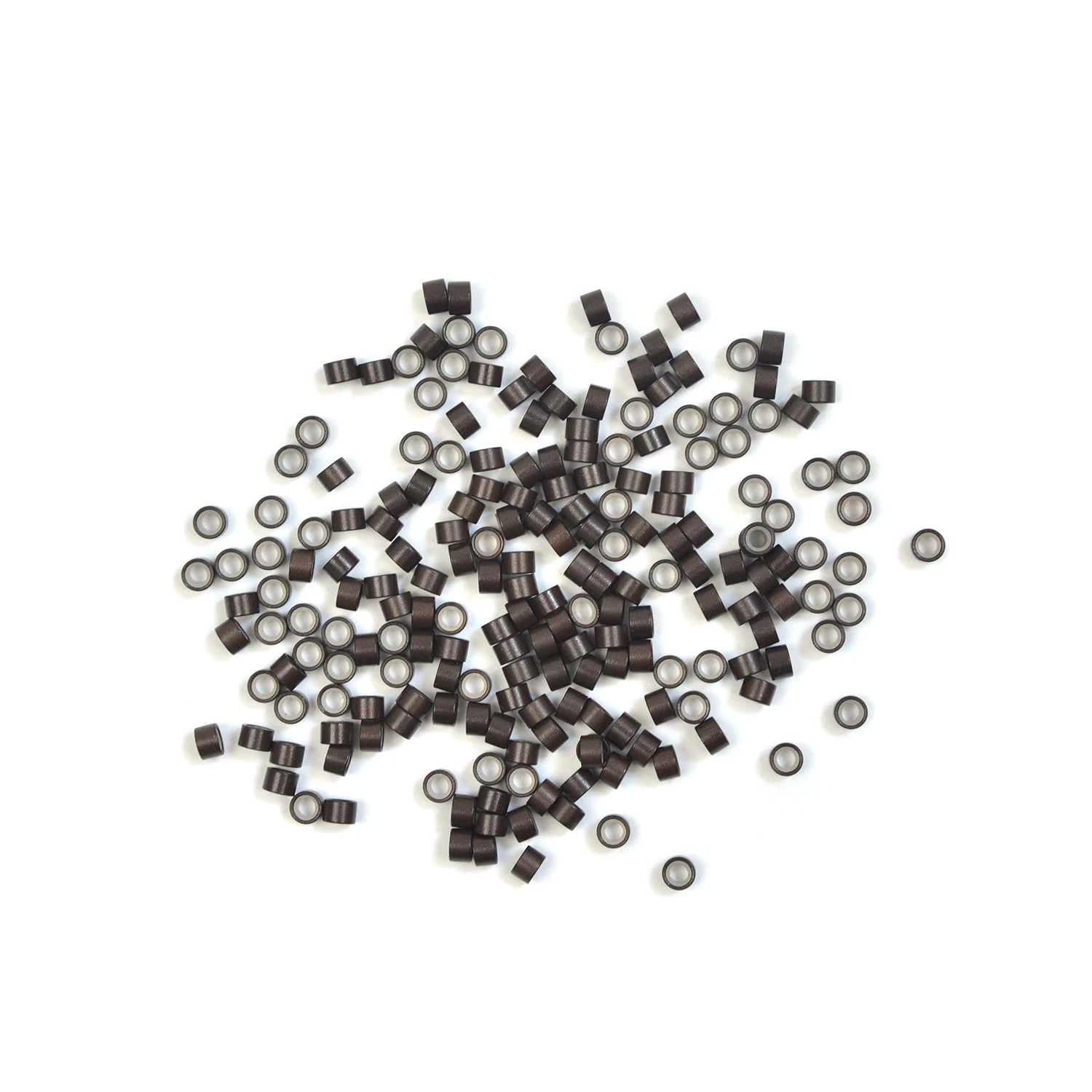 4.5mm*2.5mm*3mm 헤어 익스텐션 마이크로 링크 링 비즈 실리콘 마이크로 링/링크/비드 마이크로칩 헤어 익스텐션 도구