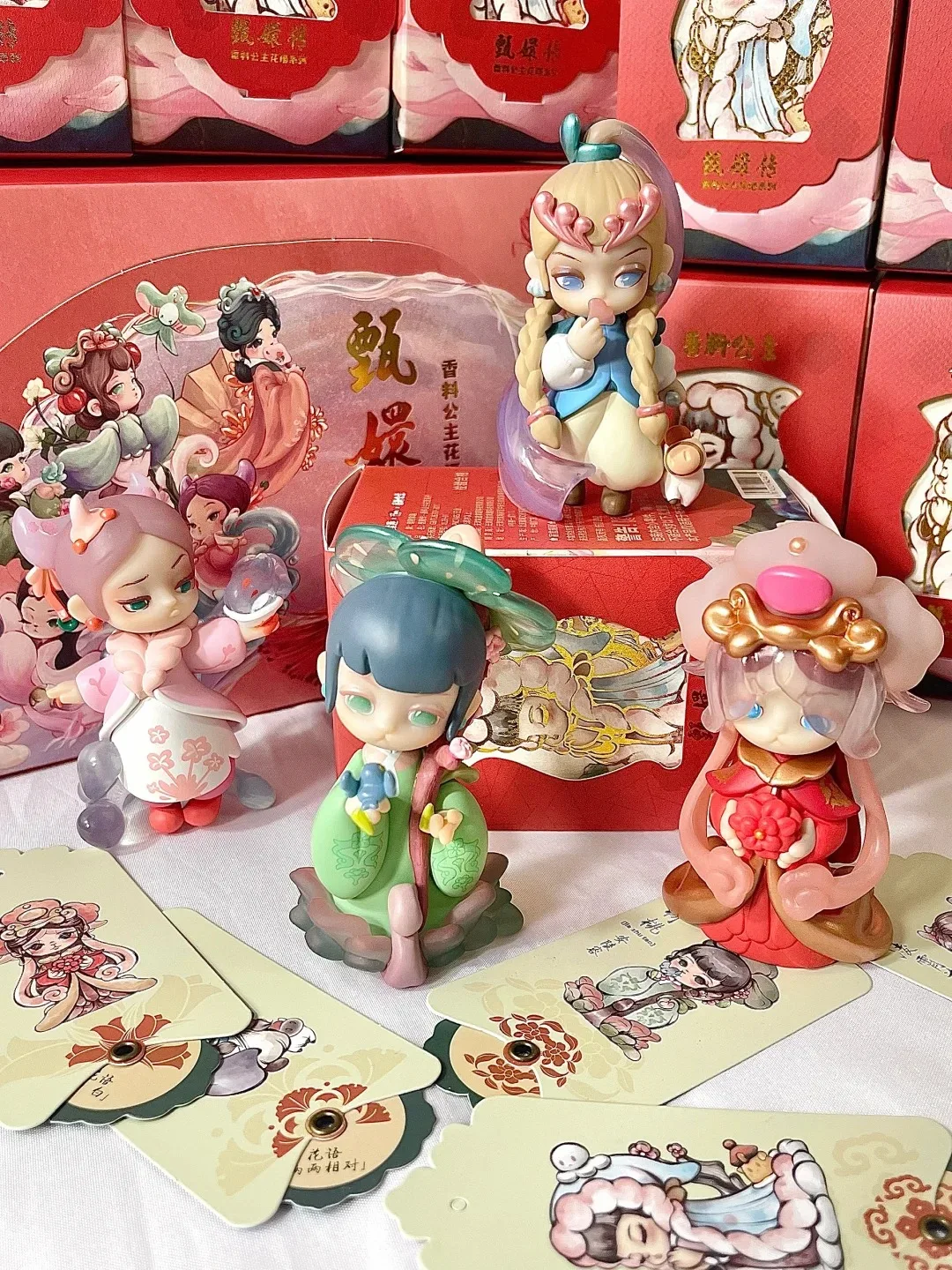 花様年華 ART TOY コレクション Aroma Princess Flower Language Blind Box Cosplay Empresses in the