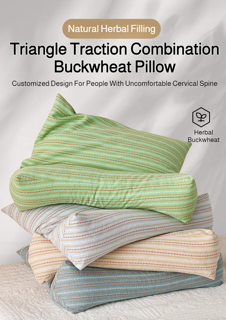 Buckwheat cervical pillow