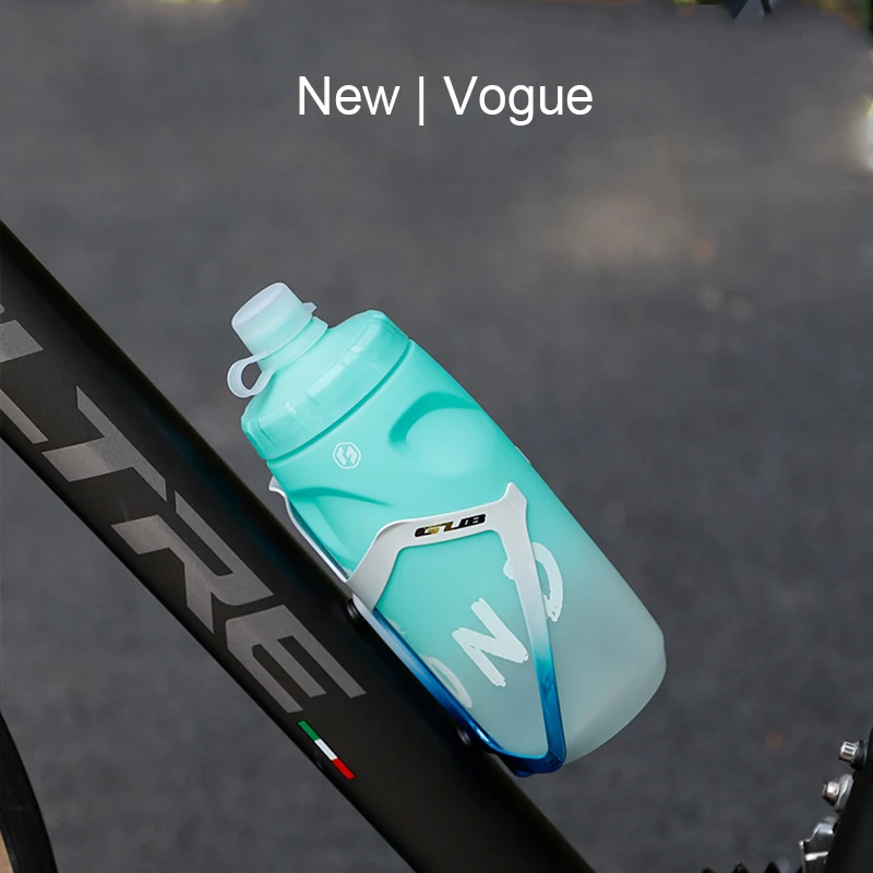 JIBOO Fashionable Bicycle Water Bottle Eco-Friendly Plastic PP5 Silicone Dust Cap Seal 650ml Cycling Bottle Flask Bike Equipment water bottle bicycle water bottle sports bottle