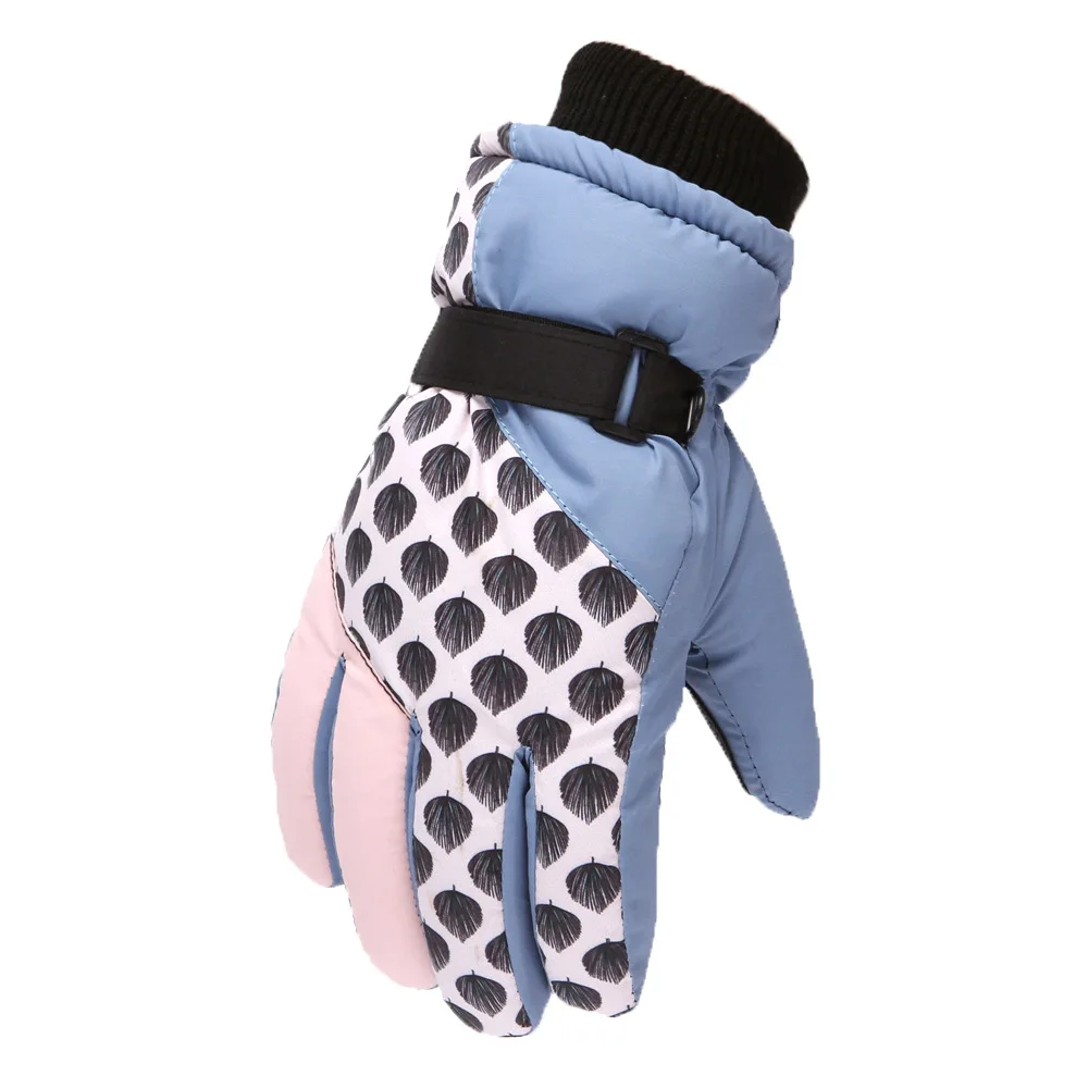 Gloves Kids Boy Winter Warm Waterproof Skiing Accessory For Outdoors Sports