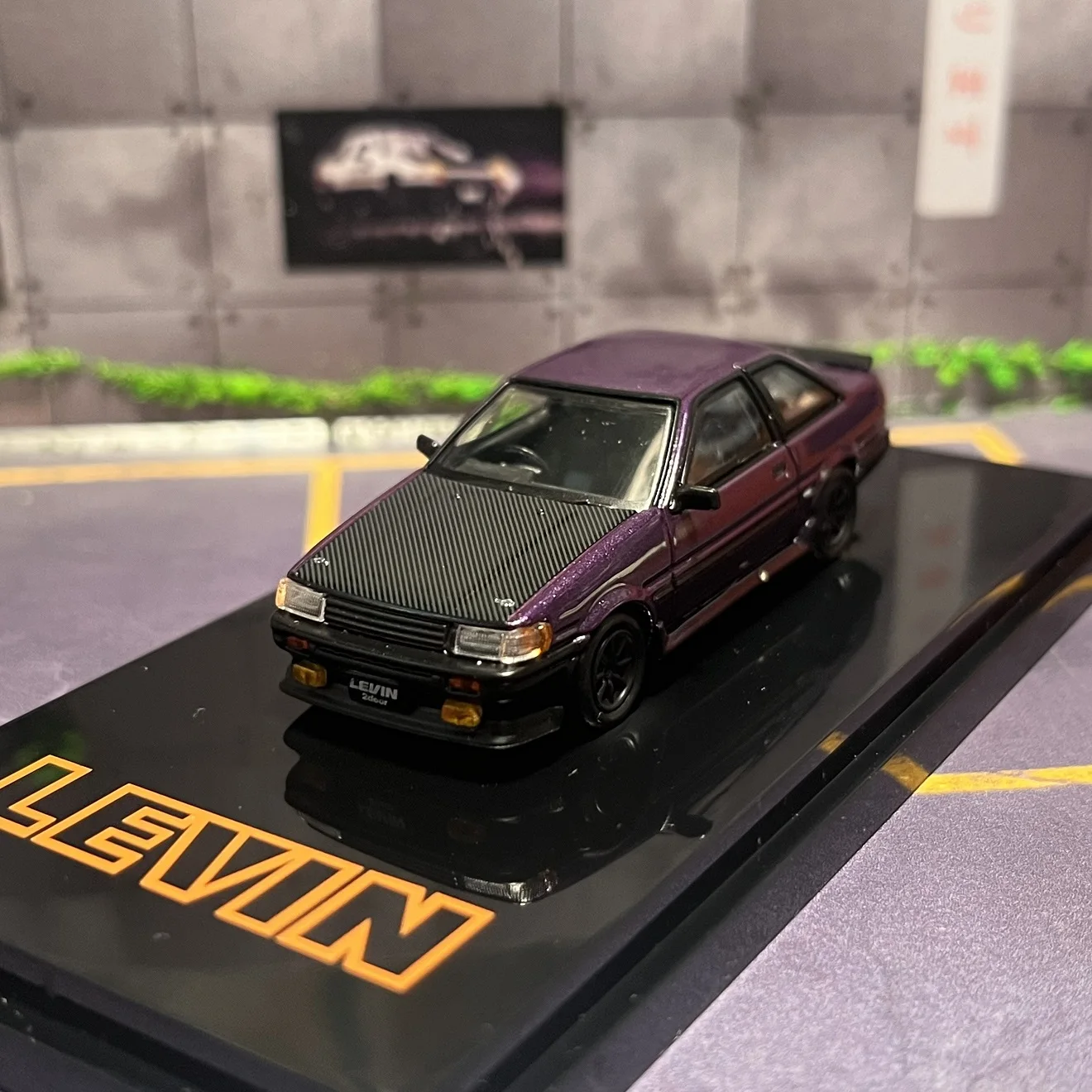 Hobby Japan 1/64 AE86 Levinミニカー セット Hobby Japan New 1:64 Corolla Levin AE86 • DiecastSociety.com