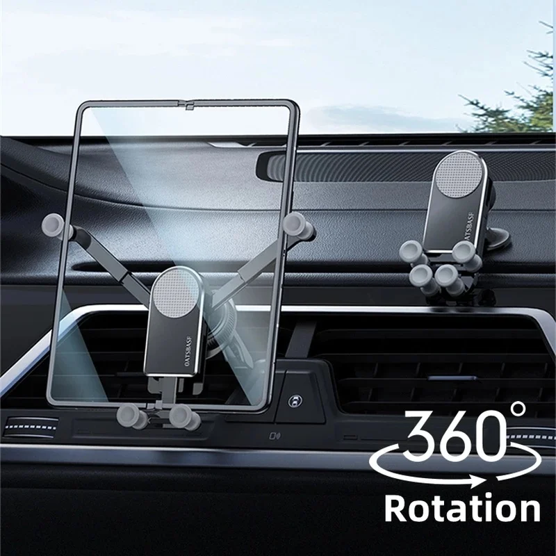 Supporto Per Telefono Auto Universale In Metallo Per Iphone Samsung Galaxy Z Fold 3 Z Fold 2 Samsung S21 Xiaomi Tablet Ipad Gravity Phone Stand
