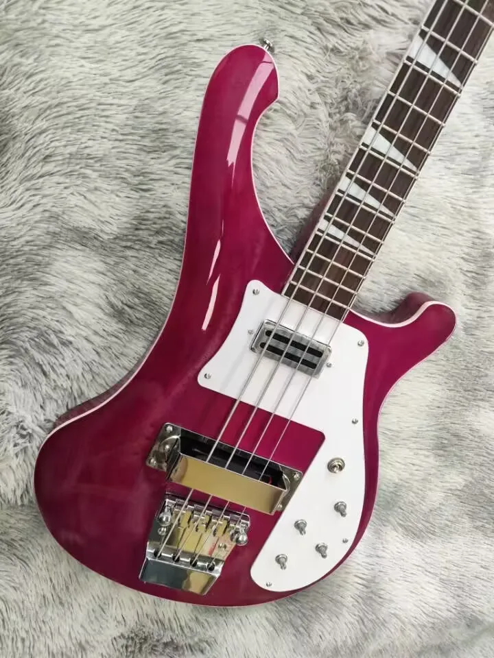 

Four-string electric bass, rosewood fingerboard, poplar xylophone body