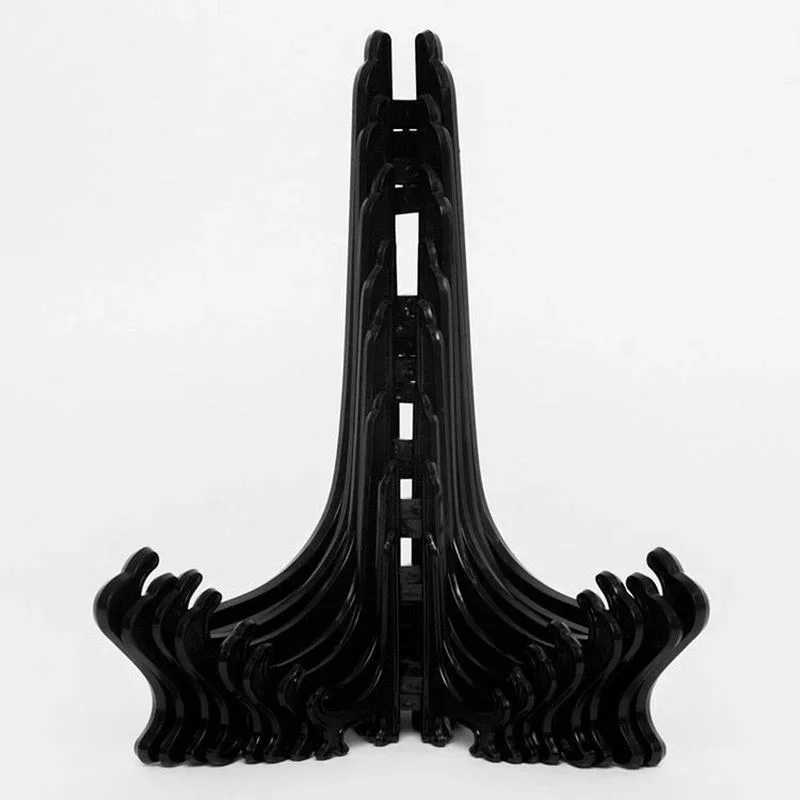 1pcs Portable Easels Plate Holders Display Stand Stander Picture Frame Photo Tools Display Dish Rack Home Decor Storage Rack - 2