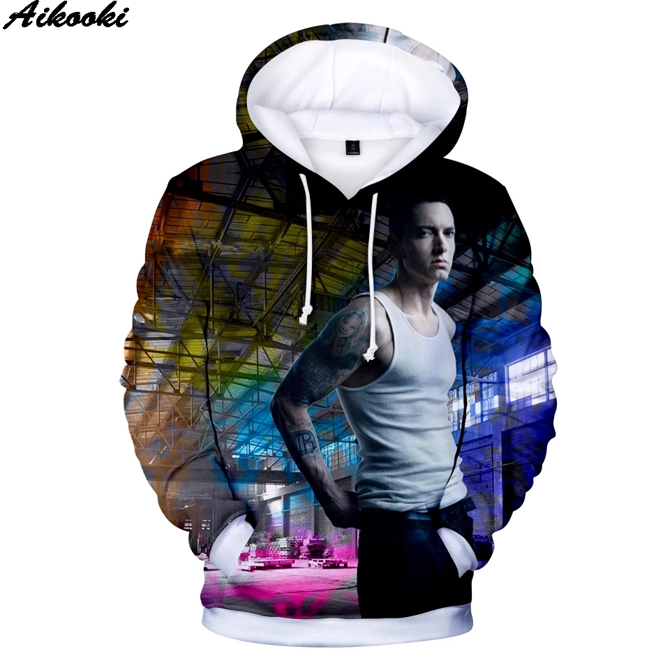 

Aikooki Hot Selling EMINEM 3D Hoodie Men/Women Fashion Casual Hip Hop Hoodie 3D Printing EMINEM 3D Hoodie Sweatshirt