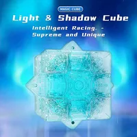 Yuxin Cube Light 3x3 magnetic cube 8-color luminous effect Cubo Magico Educational Puzzle For Children Gift Toy 3x3 Magic Cube 1