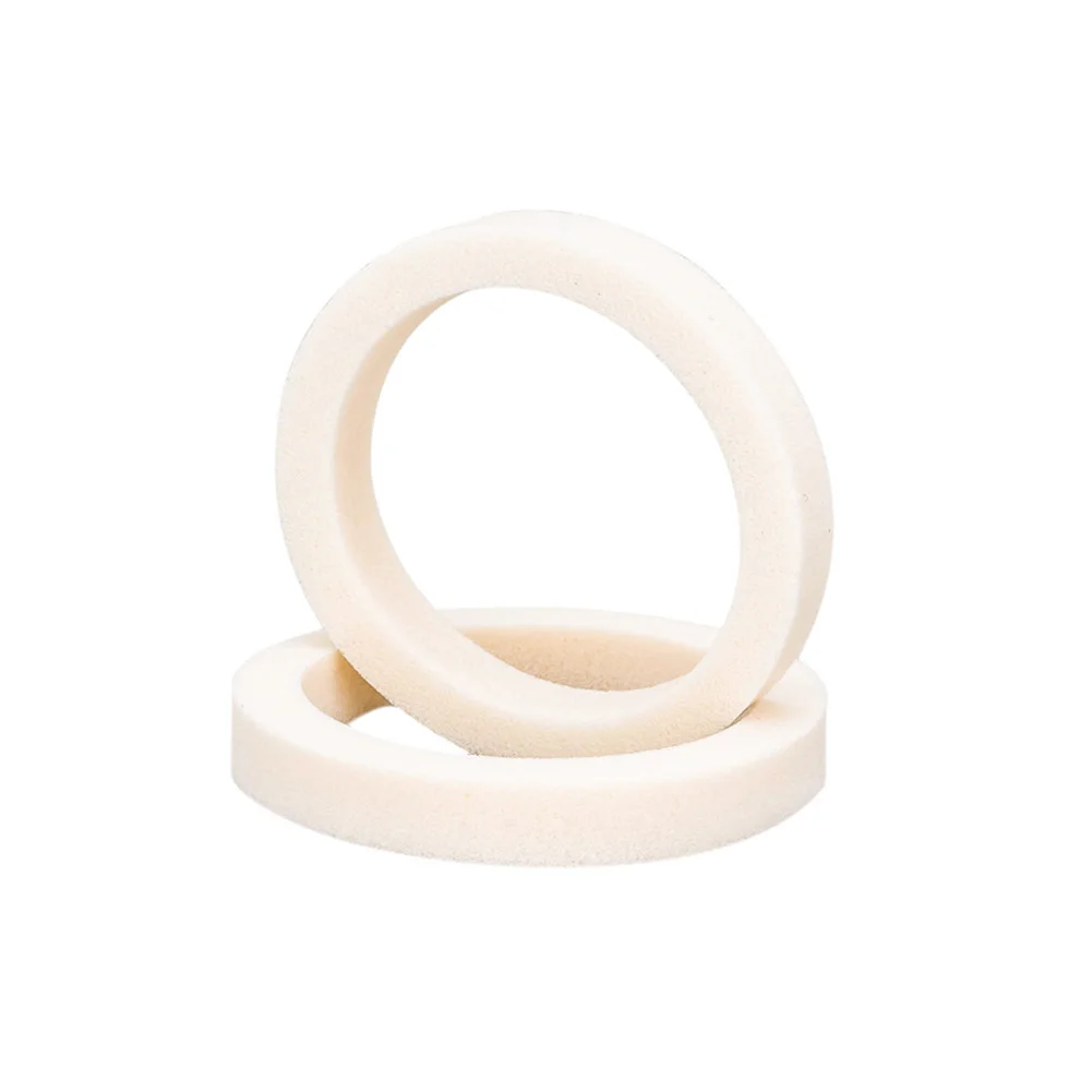 

Dust Seal Rings Oil Seal Office Outdoor Accessories Bike Foam Fork Parts Replacement Sponge White 2 Pcs About 3g