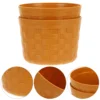 2 Pcs Storage Bucket Toys Kids Plaything Fruit Basket Vegetable Plastic Pretend Child Toddler for Playing 5