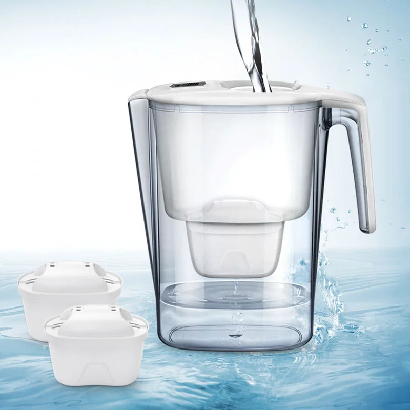 Water Filter 6PCS replacement water filters fit for most water filter pitcher replacement filter Household Kitchen Carbon Filter Water