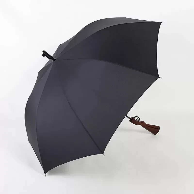 Creative Rifle Umbrella Long Handle Large Straight Cool Umbrellas Formen Automatic Open automatic umbrella