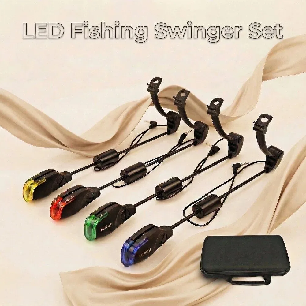 Swingers indicateurs LED Hirisi base amovible pour alarmes de pêche indicateur morsure